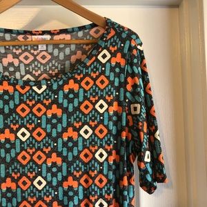 Bright Patterned Julia Dress